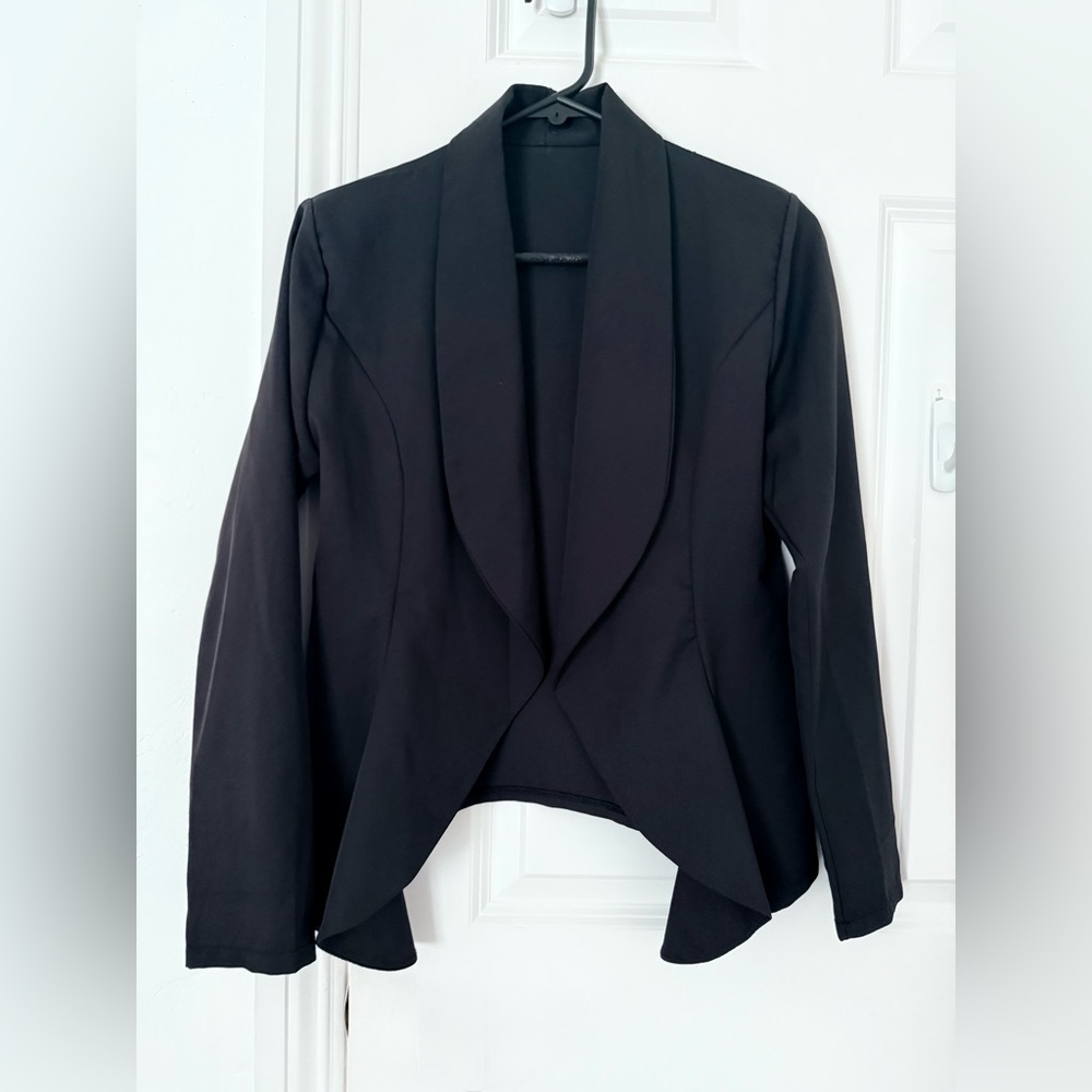 Elegant Black Women's Blazer,Size M
